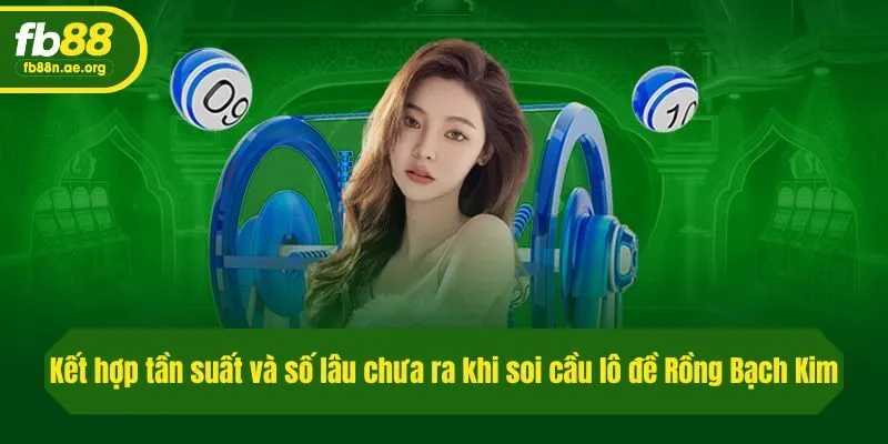 Kết hợp tần suất và số lâu chưa ra khi soi cầu lô đề Rồng Bạch Kim
